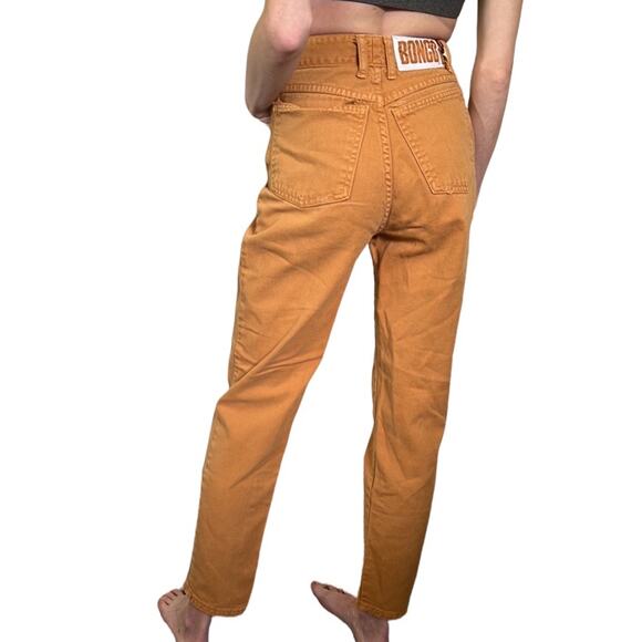 BONGO Denim - Vintage 90’s BONGO Light Brown High Rise Cotton Mom-Jeans